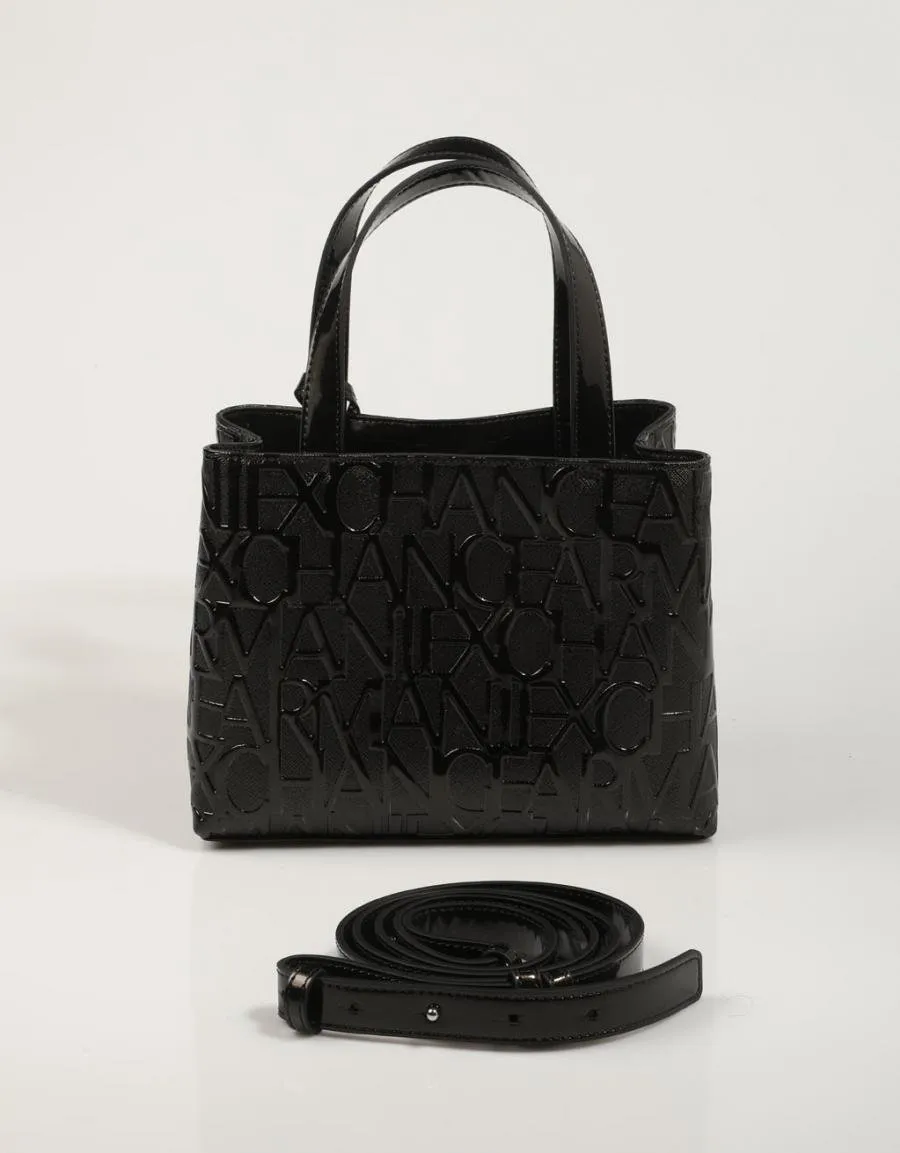  sac a main ARMANI BAGS Small Open Shopping 942647 Cc794 en Noir 83311