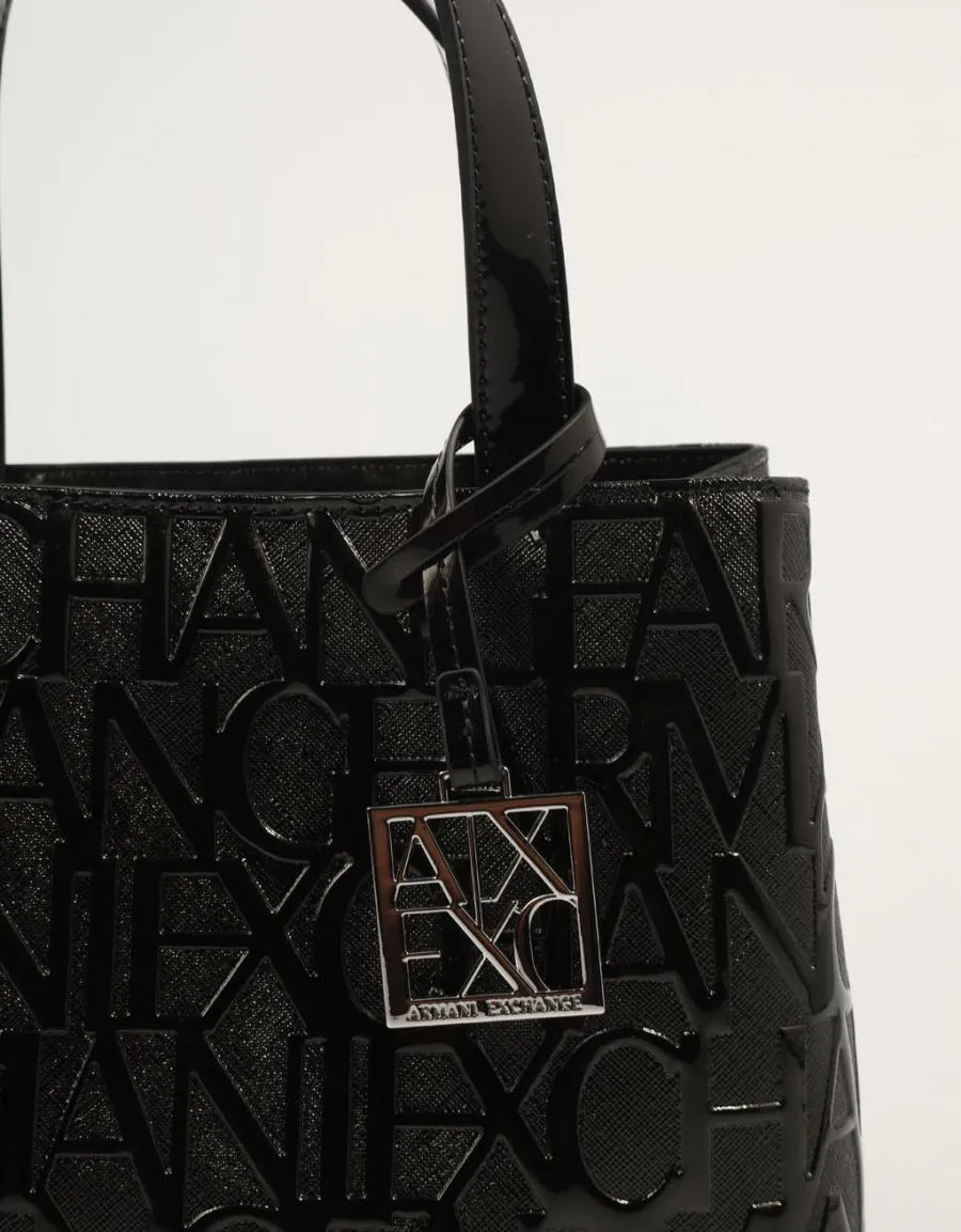  sac a main ARMANI BAGS Small Open Shopping 942647 Cc794 en Noir 83311