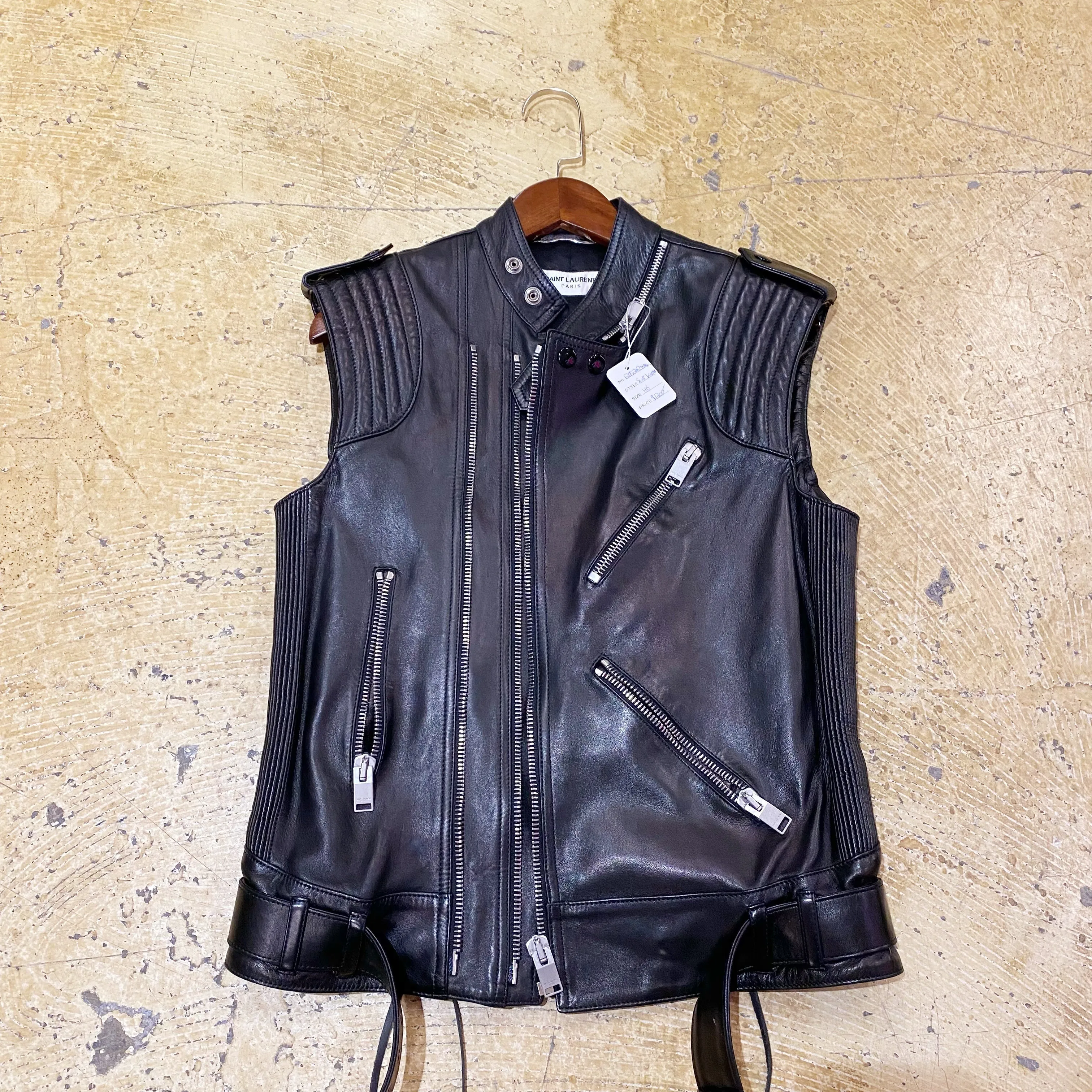 Saint Laurent Lamb Skin Vest