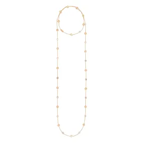 Signature Classic Necklace, Diamond Slice, Long