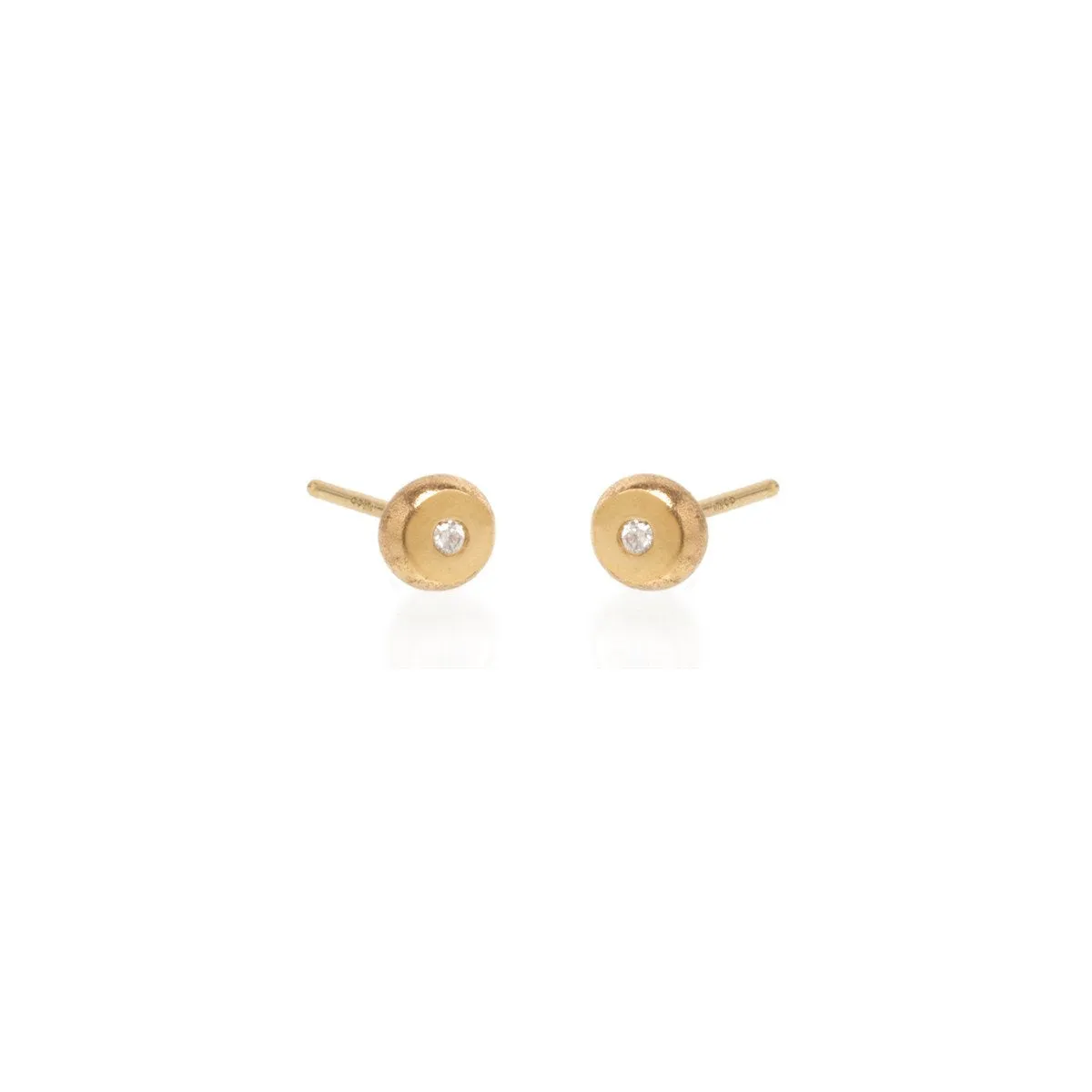 Small Nugget Diamond Studs