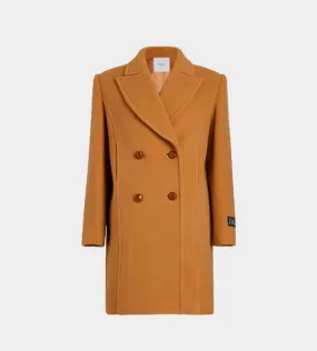 Soft Tailored Coat - Biscuit