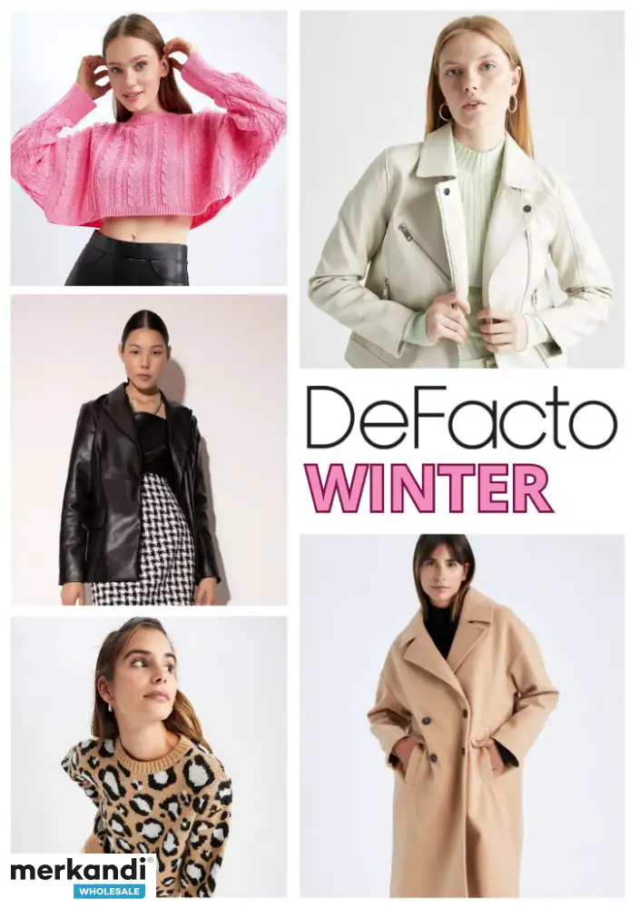 Stock Ropa Invierno Mujer DeFacto / Women Winter Stock clothing DeFacto