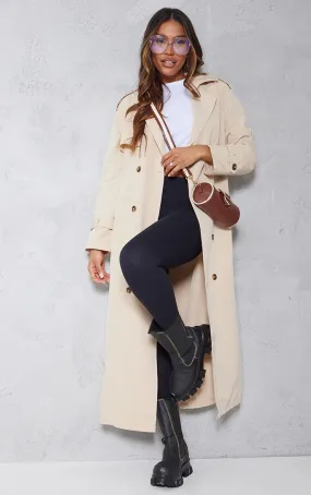 Stone Oversized Trench Coat | Coats & Jackets