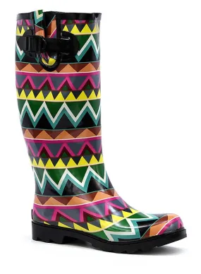 Sunshine Rain Boots! - Chevron