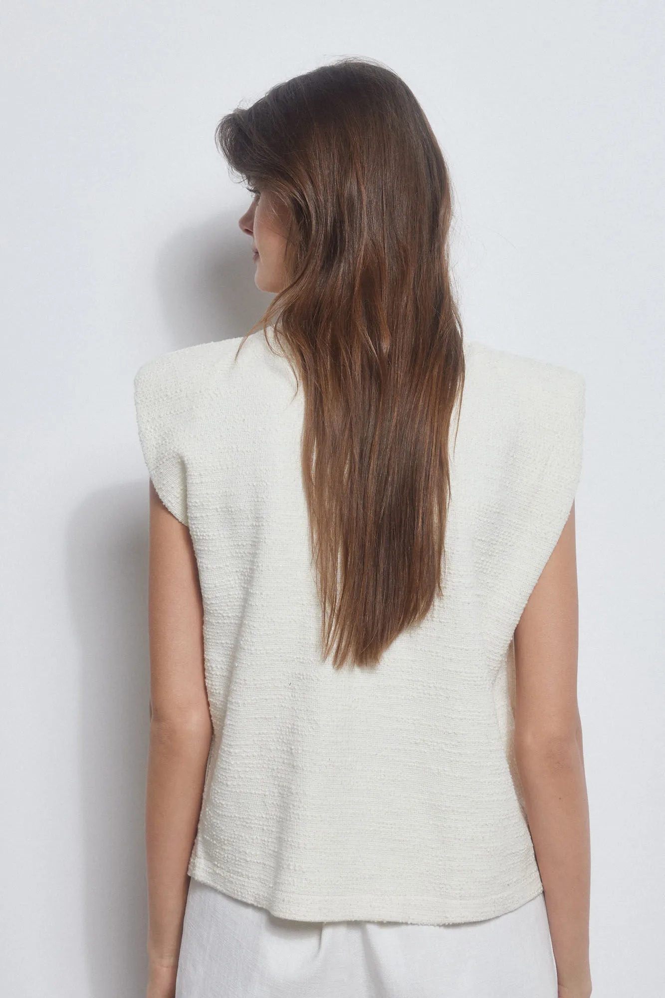 Textured vest