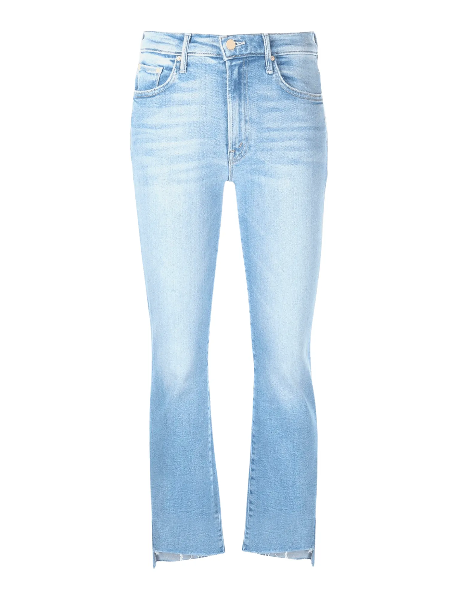 The Insider Crop Step Fray Jean