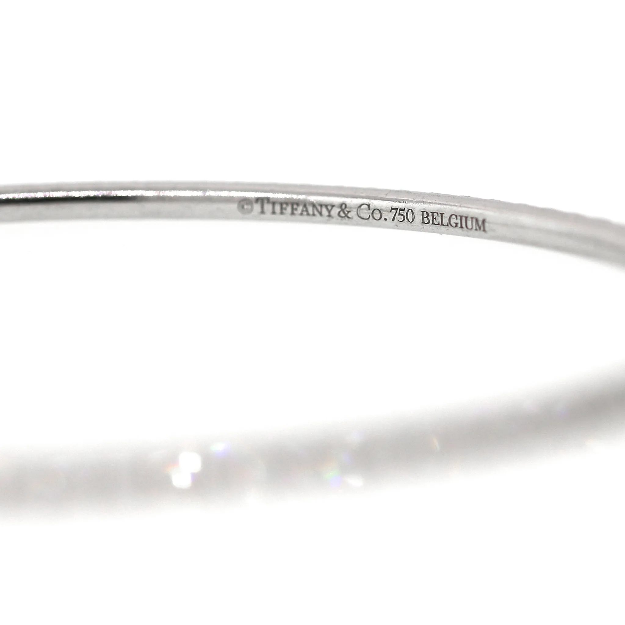 Tiffany & Co. Diamond Bangle in 18k Gold