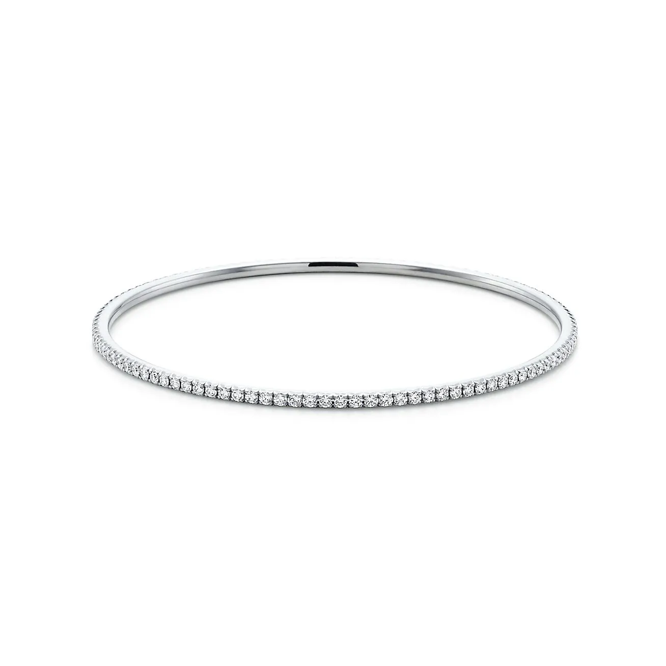 Tiffany & Co. Diamond Bangle in 18k Gold