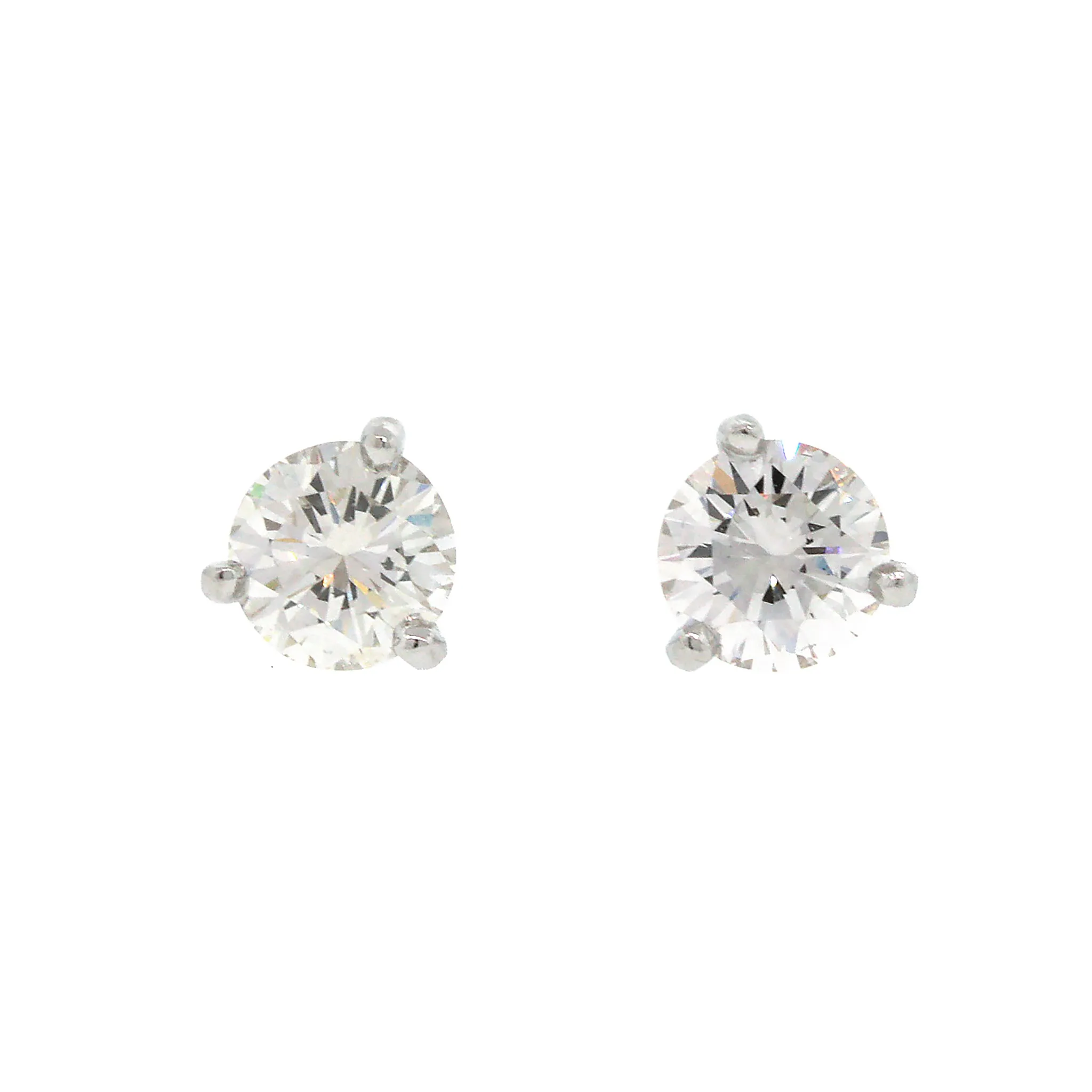 Timeless Classic 1 Carat Diamond Studs Earrings