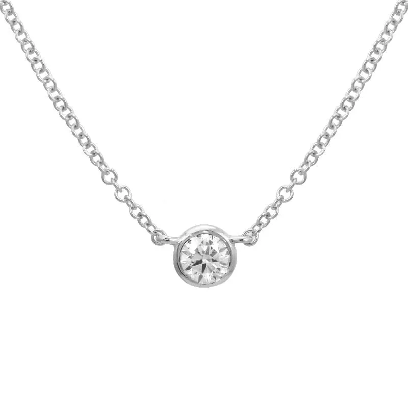 TORI SINGLE DIAMOND NECKLACE