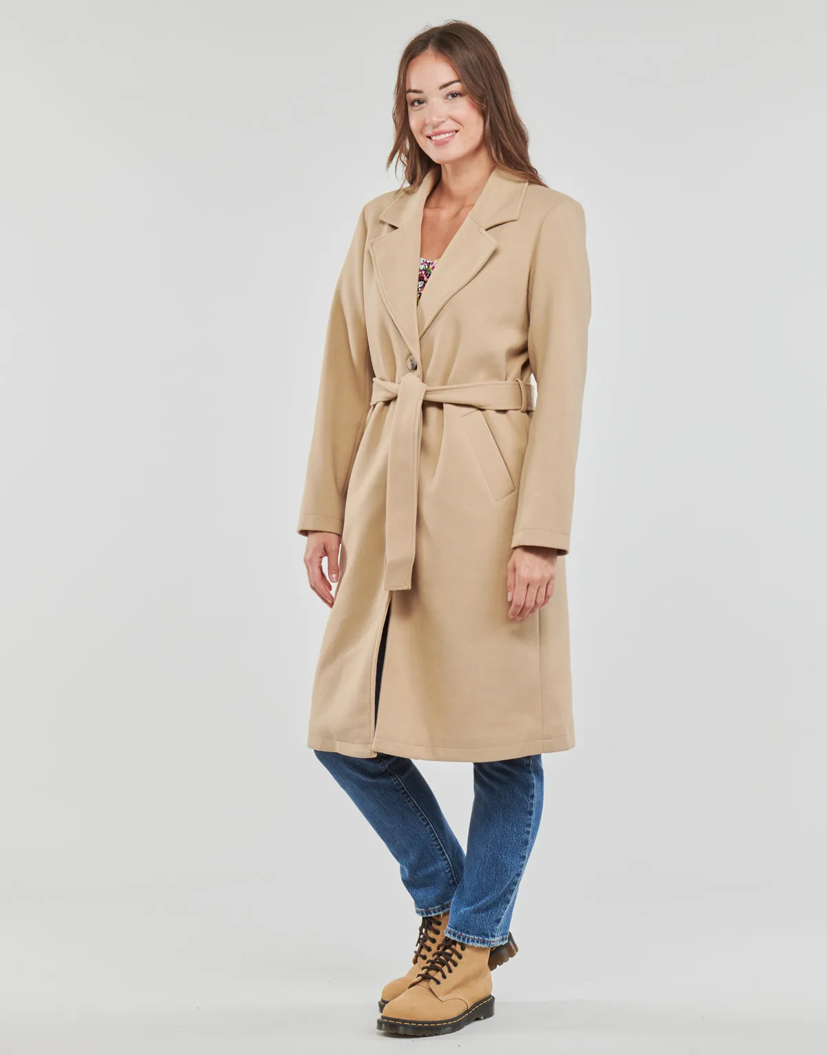 VIPOKO LONG BELT COAT