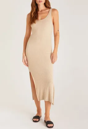 Z Supply - Brayden Midi Dress, Oatmeal color