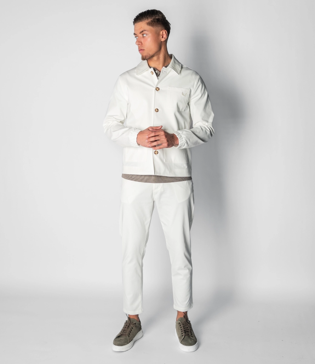 Zumo Regular Fit Jackets PIETRO-PC Cream