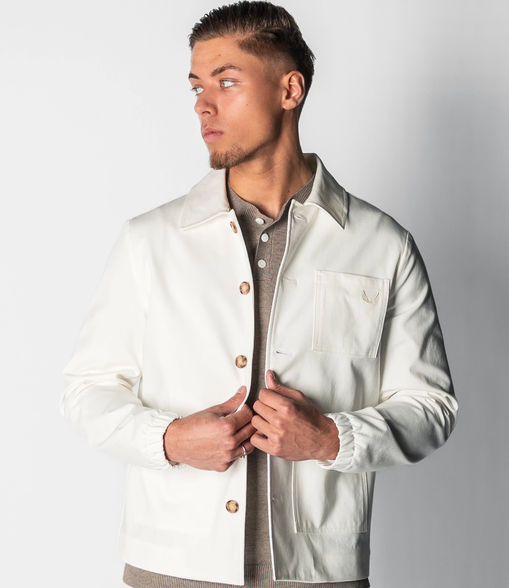 Zumo Regular Fit Jackets PIETRO-PC Cream